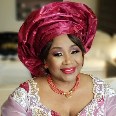 Portrait of Dr. (Mrs.) Gloria Bilaye-Benibo, Director on the Board of Directors of Opobo Foundation USA