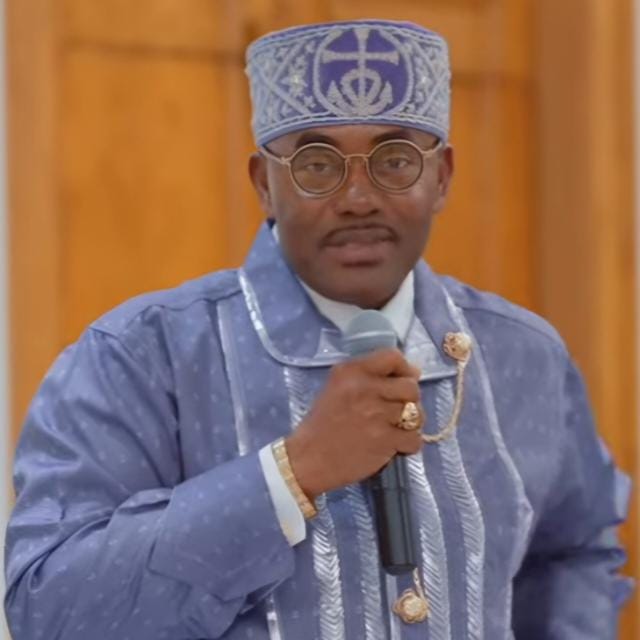 Portrait of Darlington Cookey-Gam, Vice President of Opobo Foundation USA